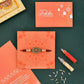 trueBrowns X Voylla Beaded Gem Studded Thread Rakhi | Swadesiicart