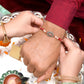 trueBrowns X Voylla Beaded Gem Studded Thread Rakhi | Swadesiicart