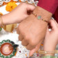 trueBrowns X Voylla Lord Ganesha Colorful Enameled Ethnic Rakhi | Swadesiicart