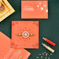 trueBrowns X Voylla Green Gems Studded Ethnic Thread Rakhi | Swadesiicart