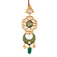 trueBrowns X Voylla Kundan Polki Enameled Bhaiya-Bhabhi Rakhi | Swadesiicart