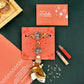 trueBrowns X Voylla Ethnic High Polish Pearl Beads Bhaiya-Bhabhi Rakhi | Swadesiicart