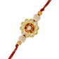 trueBrowns X Voylla Kundan Polki Traditional Bhaiya-Bhabhi Rakhi | Swadesiicart