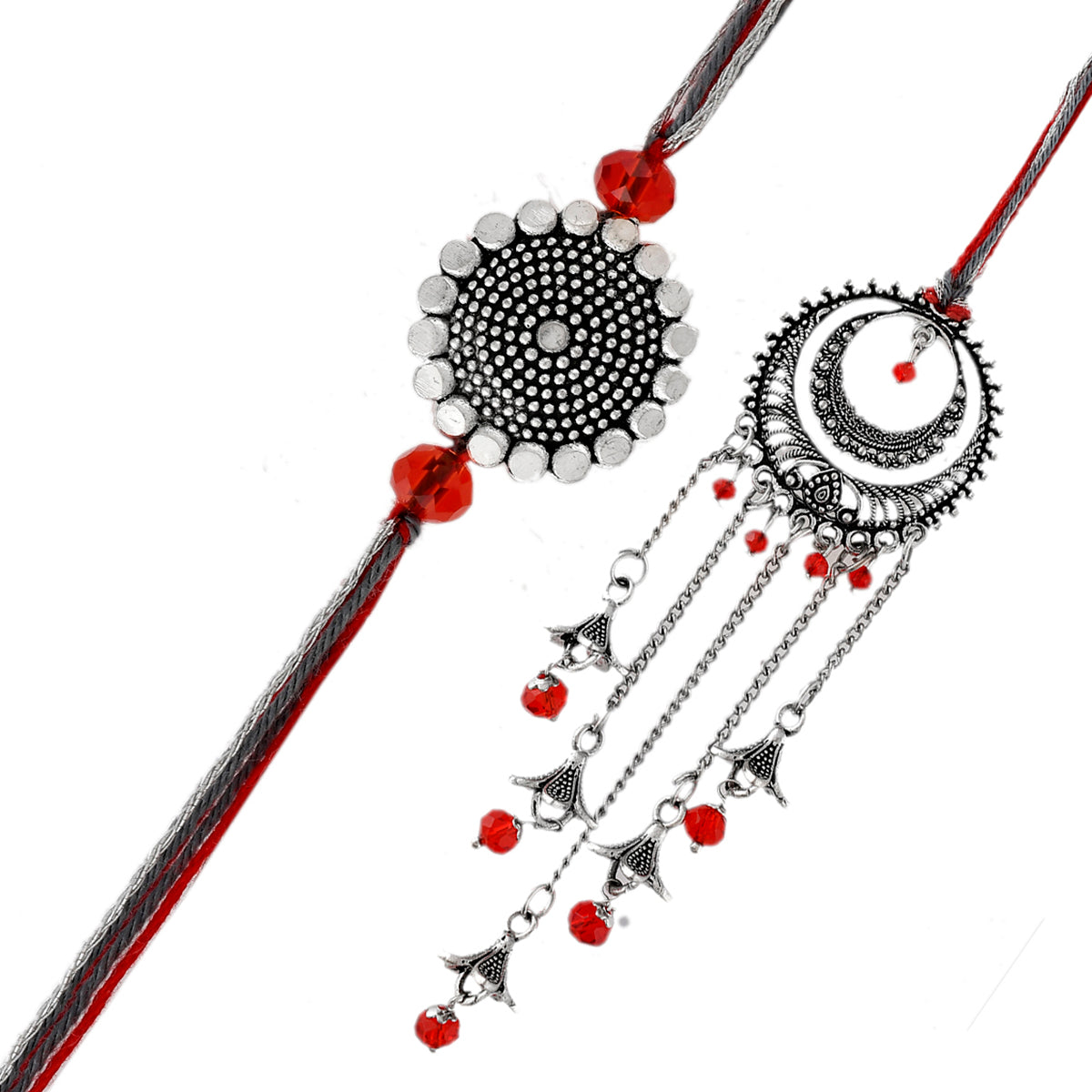 trueBrowns X Voylla Ethnic Lightly Embellished Bhaiya-Bhabhi Rakhi | Swadesiicart
