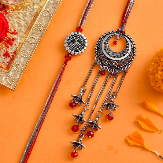 trueBrowns X Voylla Ethnic Lightly Embellished Bhaiya-Bhabhi Rakhi | Swadesiicart