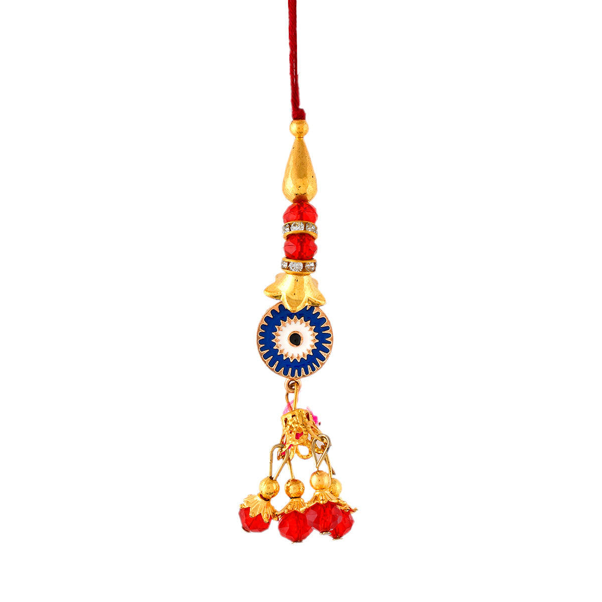 trueBrowns X Voylla Evil Eye Bhaiya-Bhabhi Thread Rakhi | Swadesiicart