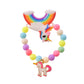trueBrowns X Voylla Colorful Rainbow And Unicorn Beaded Kids Rakhi | Swadesiicart