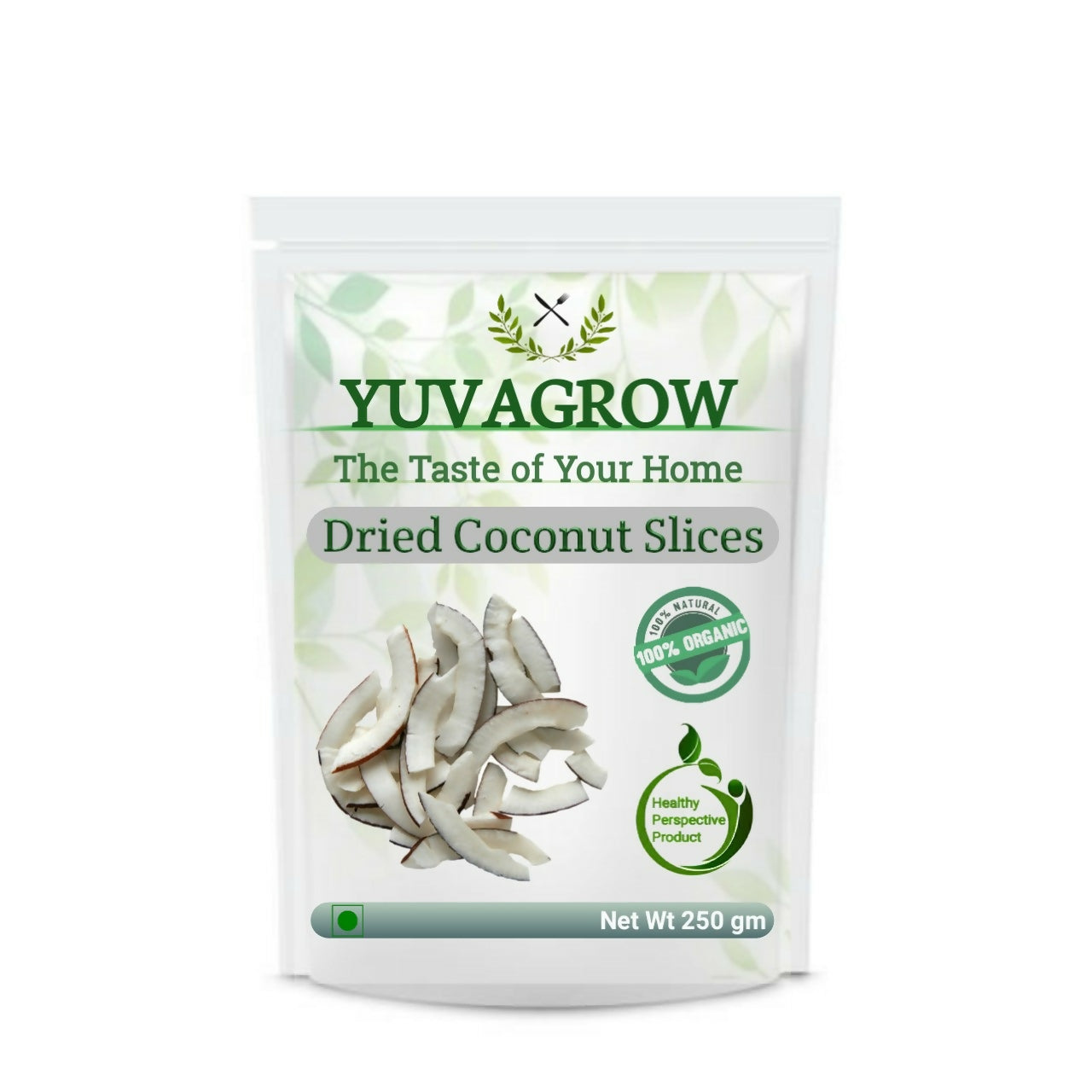 Yuvagrow Dry Coconut Slices - YUVAGROW