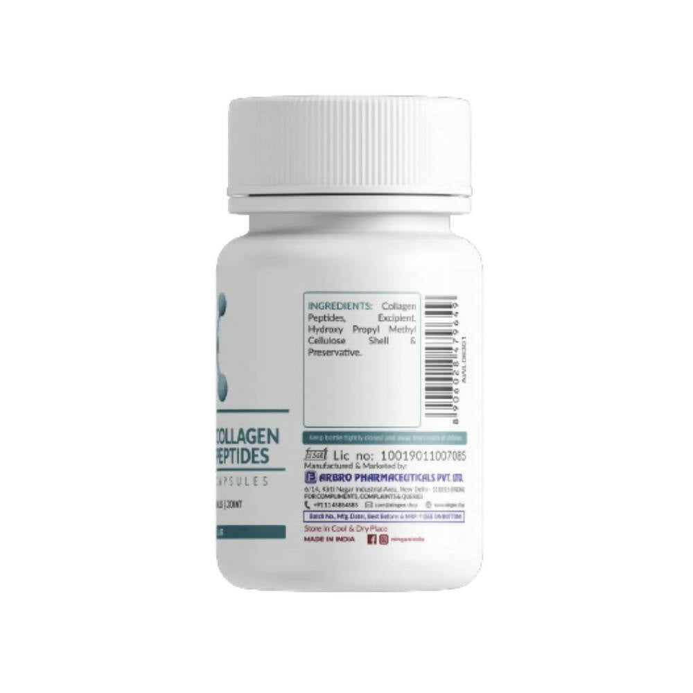 Ningen Collagen Peptides Capsules - Swadesiicart