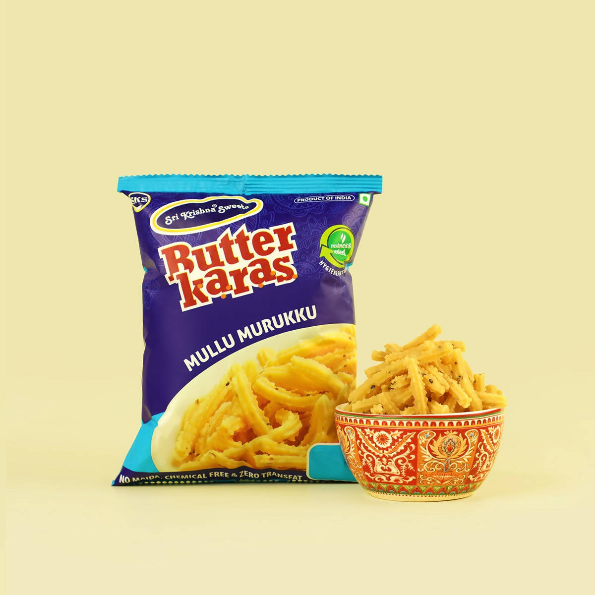 Sri Krishna Sweets Mullu Murukku - Swadesiicart