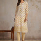 Anouk Women Floral Printed Chikankari Kurta | Swadesiicart