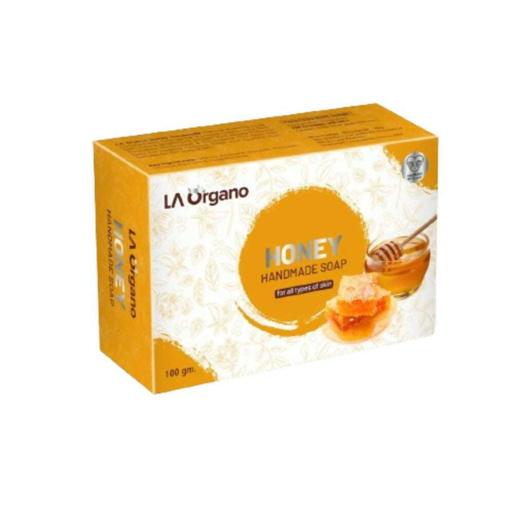 LA Organo Honey Handmade Natural Bath Soap | Swadesiicart