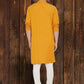 Even Apparels Pure Cotton Yellow Kurta - Yellow | Swadesiicart