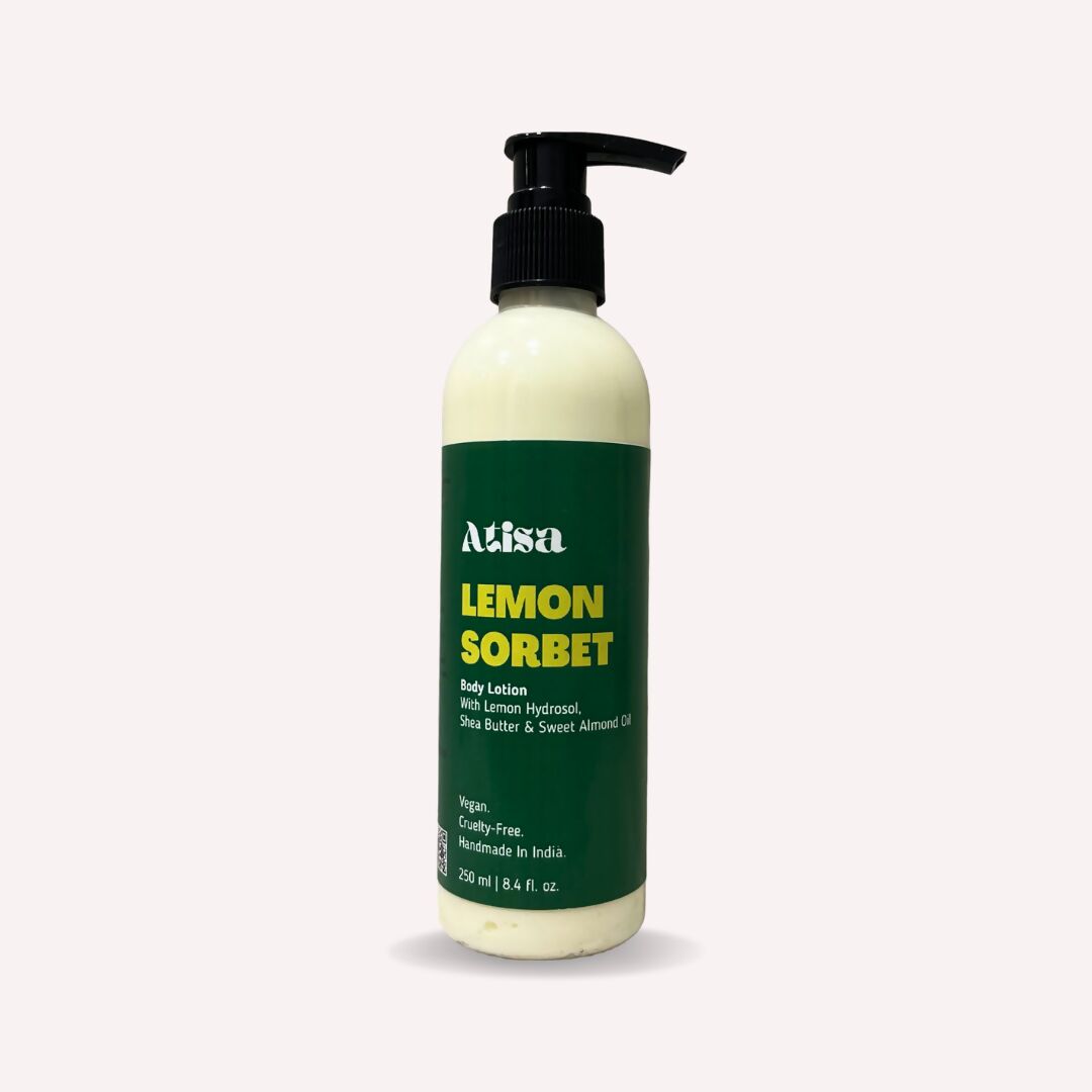 Atisa Lemon Sorbet Body Lotion | Swadesiicart