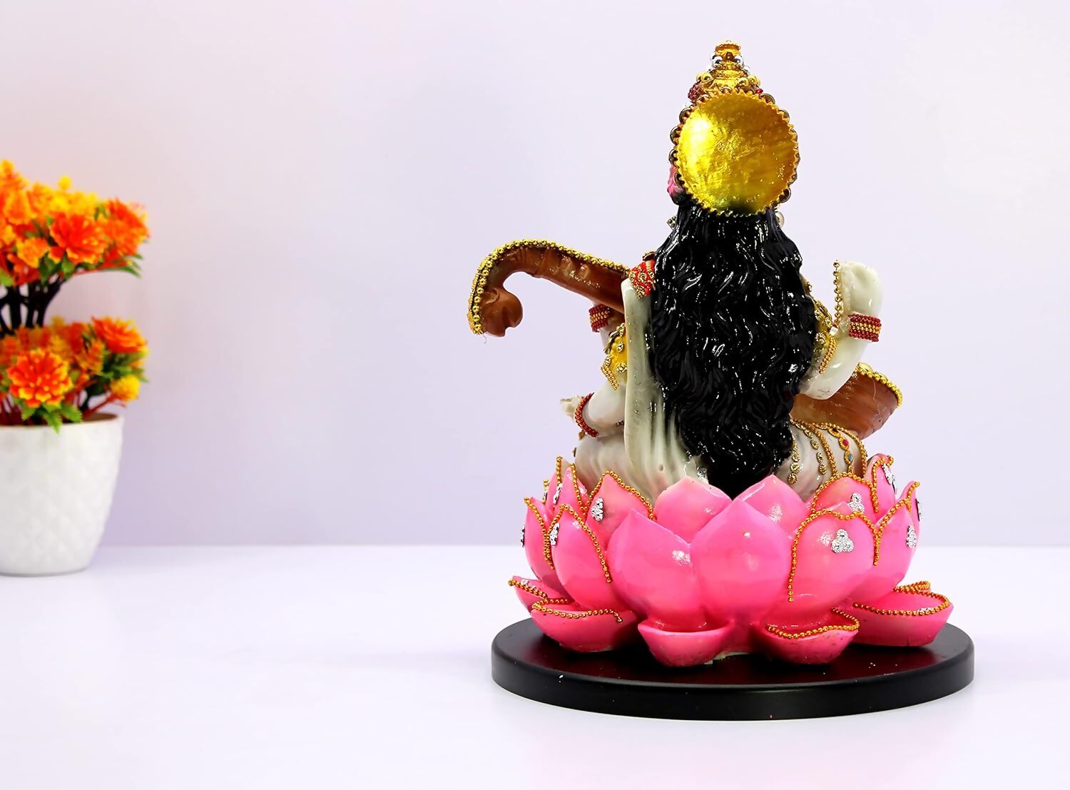 Esplanade Saraswati On Lotus - Swadesiicart