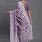 Shree Shyam Fashion Linen Cotton Violet Saree