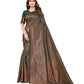 Vamika Weaving Banarasi Jacquard Green Kanjivaram Saree | Swadesiicart