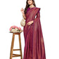 Vamika Weaving Banarasi Jacquard Purple Kanjivaram Saree | Swadesiicart