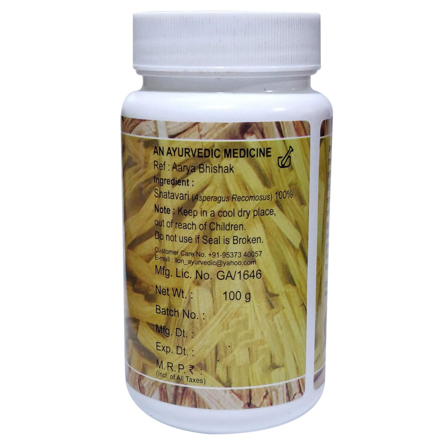Lion Ayurveda Shatavari Churna | Swadesiicart