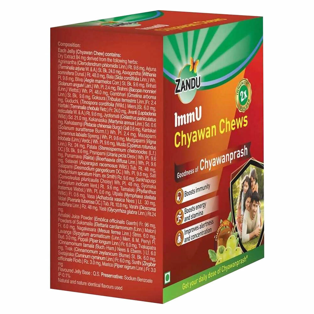 Zandu ImmU Chyawan Chews | Swadesiicart