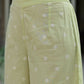Juniper Women's Lime Green Cambric Floral Print Kurta Sharara Sets | Swadesiicart