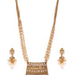 Priyaasi Women Kundan Beads Pearls Gold-Polished Jewellery Set - Swadesiicart