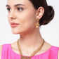 Priyaasi Women Kundan Beads Pearls Gold-Polished Jewellery Set - Swadesiicart