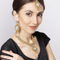 Priyaasi Women Pearls Kundan Gold-Polished Jewellery Set - Noz2Toz