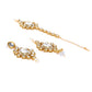 Priyaasi Women Pearls Kundan Gold-Polished Jewellery Set - Swadesiicart