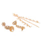 Priyaasi Women Kundan Pearls Gold-Polished MaangTika Jewellery Set - Swadesiicart