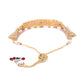 Priyaasi Women White Beads Pearls Kundan Gold-Polished MaangTika Jewellery Set - Swadesiicart