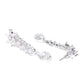 Priyaasi Women American Diamond Pearls Silver Plated Jewellery Set - Swadesiicart