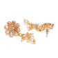 Priyaasi Women Kundan Pearls Beads Gold-Polished Jewellery Set - Swadesiicart