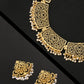 Priyaasi Women Beads Gold-Polished Jewellery Set - Noz2Toz
