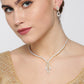 Priyaasi Women American Diamond Gold-Polished Jewellery Set - Swadesiicart