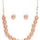 Priyaasi Women Orange Kundan Gold-Polished Jewellery Set - Swadesiicart