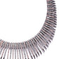 Priyaasi Women Black American Diamond Rhodium Plated Linear Jewellery Set - Swadesiicart