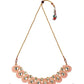 Priyaasi Women Pink Kundan Gold-Polished Paisley Jewellery Set - Swadesiicart