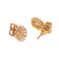 Priyaasi Women Stones Beads Gold-Polished Floral Jewellery Set - Swadesiicart