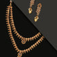 Priyaasi Women Kundan Pearls Beads Gold-Polished Layered Jewellery Set - Noz2Toz