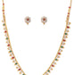 Priyaasi Women Multicolor Stones Gold-Polished Jewellery Set - Swadesiicart