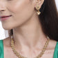 Priyaasi Women Pearls Beads Floral Jewellery Set - Swadesiicart