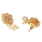 Priyaasi Women Pearls Beads Floral Jewellery Set - Swadesiicart