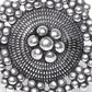 Priyaasi Women German Silver Oxidised Ghungroo Jewellery Set With Ring & Nosepin - Swadesiicart