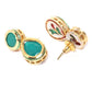 Priyaasi Women Turquoise Blue Stones Jewellery Set - Swadesiicart