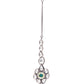 Priyaasi Women Black Kundan Emerald Stones Jewellery Set - Swadesiicart