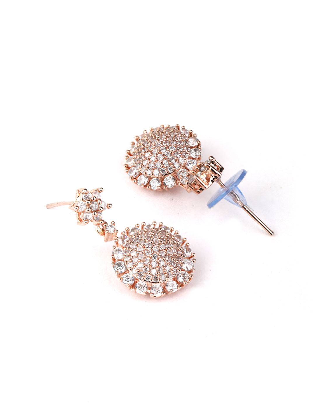 Priyaasi Women American Diamond Jewellery Sets with Ring - Swadesiicart