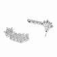 Priyaasi Women American Diamond Silver Plated Ethnic Jewellery Set - Swadesiicart