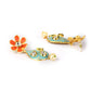 Priyaasi Women Multi-Color Kundan Pearls Gold-Polished Floral Jewellery Set - Swadesiicart