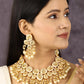 Priyaasi Women Kundan Beads Pearls Gold-Polished Traditional Jewellery Set - Swadesiicart
